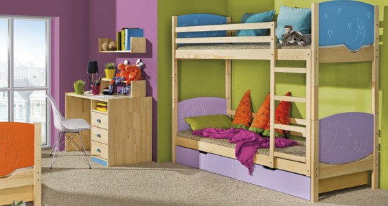 trio bunk bed