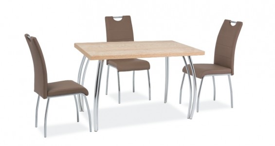 SK2DSCH120 STOL-SK-2-DAB-SONOMA-CHROM-120X68