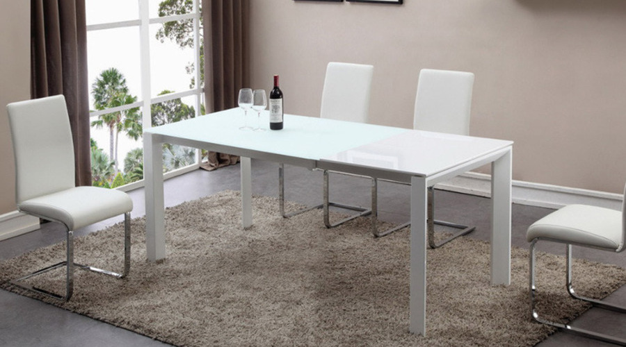 J&D Furniture Sofas and Beds dubaj dining set white