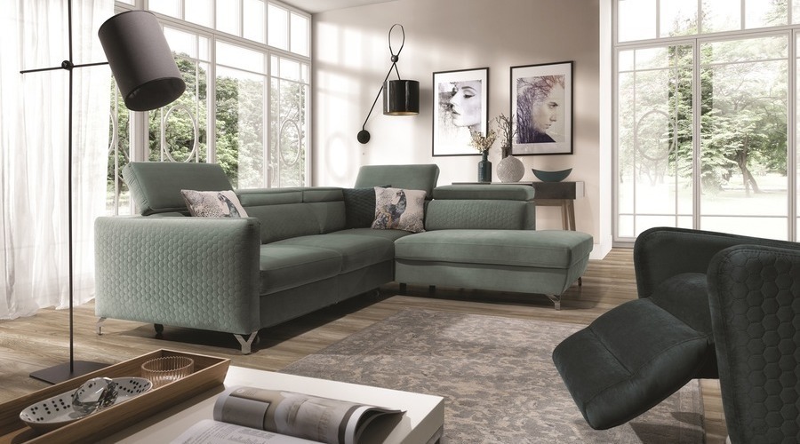 J&D Furniture Sofas and Beds MAROZZO CORNER SOFA BED