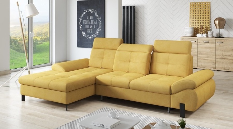 J&D Furniture Sofas and Beds opti corner sofa bed L