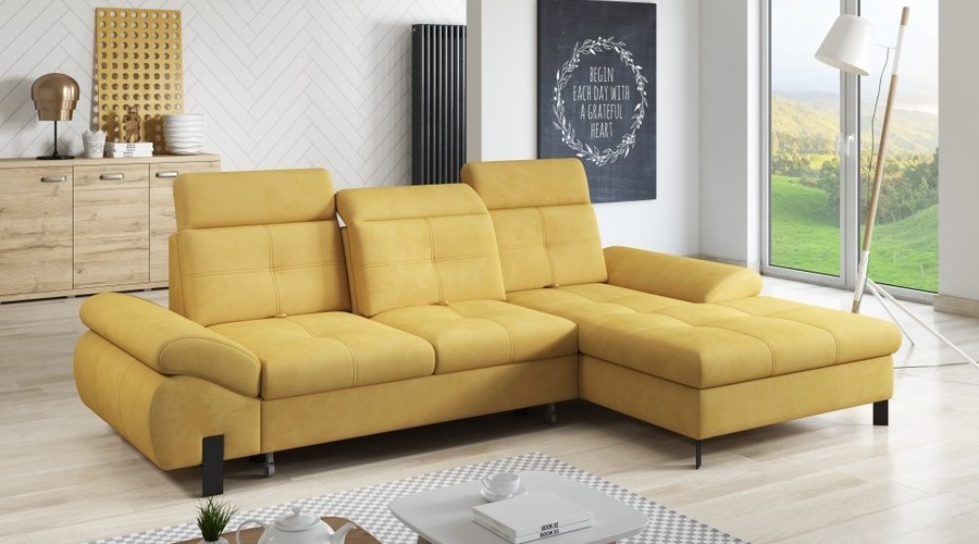 j&d furniture corner sofa bed