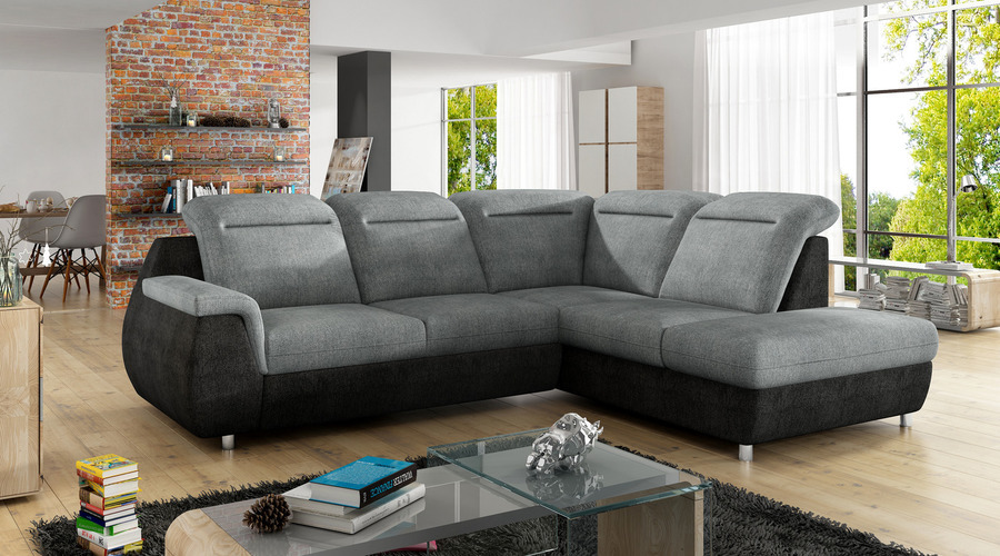 J&D Furniture | Sofas and Beds | MONERO L CORNER SOFA BED