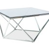silver A coffee table