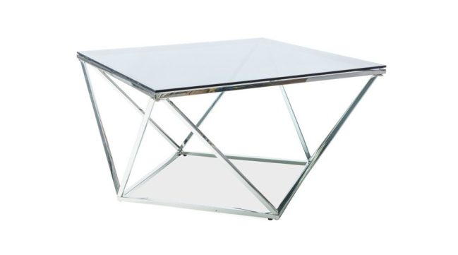 silver A coffee table