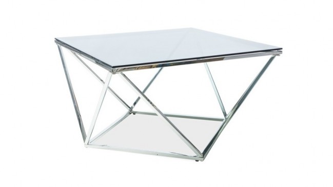 silver A coffee table