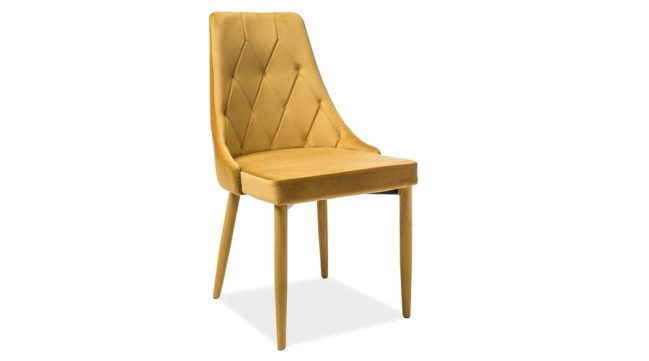 trix velvet chair