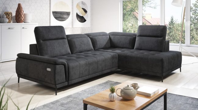 calvaro L corner sofa bed