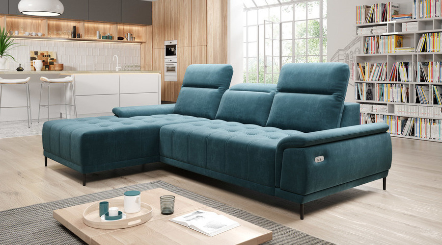 J&D Furniture Sofas and Beds calvaro mini corner sofa bed L