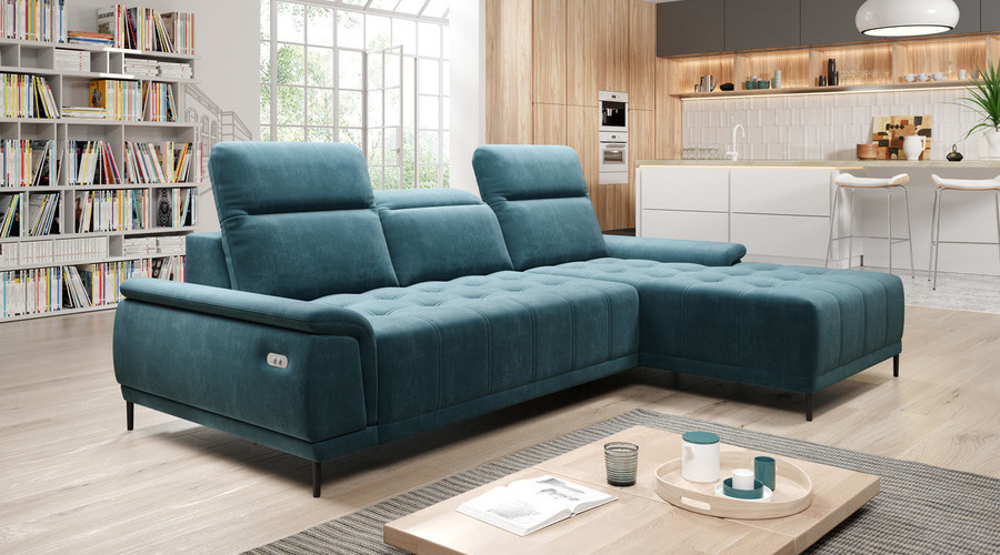 J&D Furniture | Sofas and Beds | CALVARO MINI CORNER SOFA BED