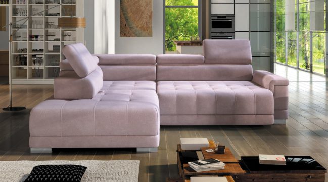 campo L corner sofa bed