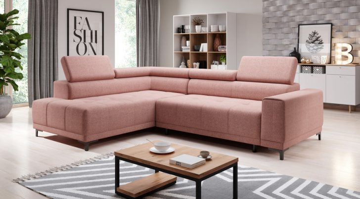 hugo L corner sofa bed