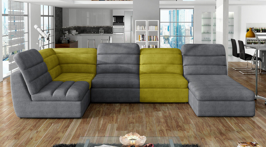 J&D Furniture Sofas and Beds modelo xl corner sofa bed L