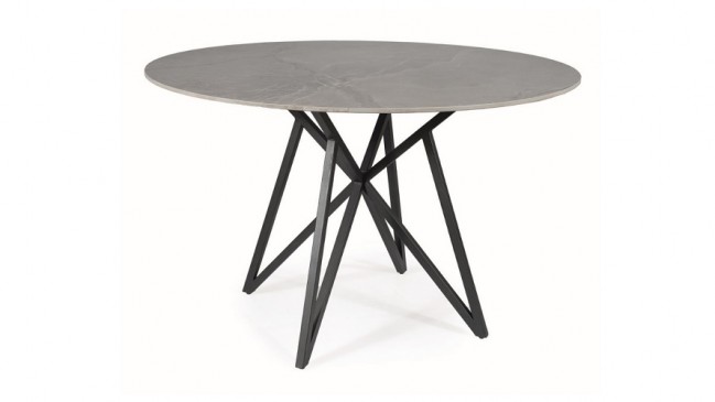 Murano grey dining table