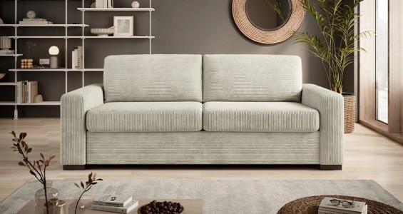 Vanilla Sofa Bed arrangement