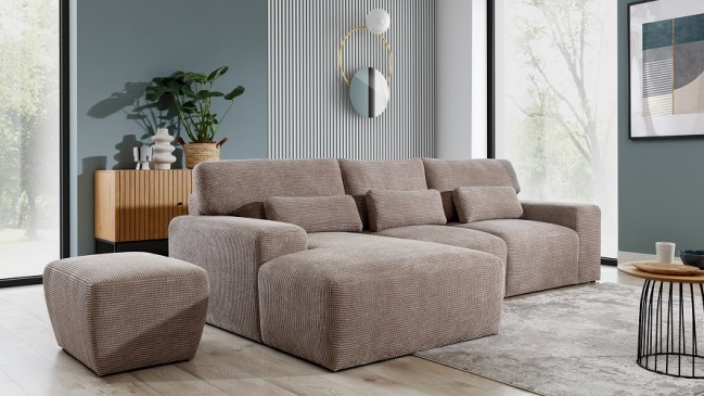 Milazzo corner sofa bed arrangement 1