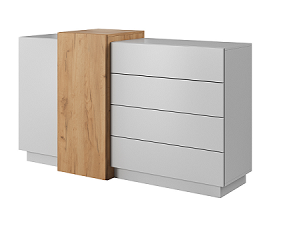 3D Chest of drawers 2D4S