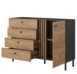 Deco chest of drawers 1d4s layout