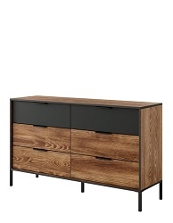 Milton chest of drawers H81 / W137 / D40