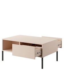 Dast coffee table open