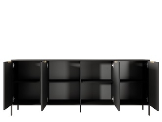 Lars chest of drawers 203 4D open