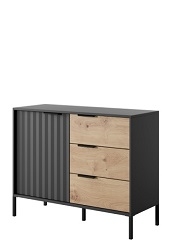(D) Rave chest of drawers 103 1d3s H81 / W103 / D40 [CM]