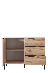 (D) Rave chest of drawers 103 1d3s open